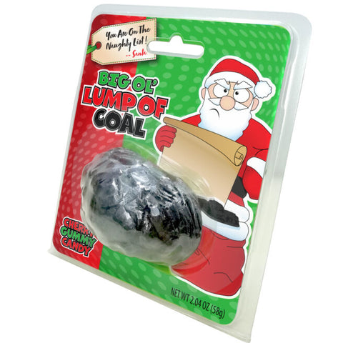 Big Ol' Lump Of Coal Cherry Gummy Coal Christmas