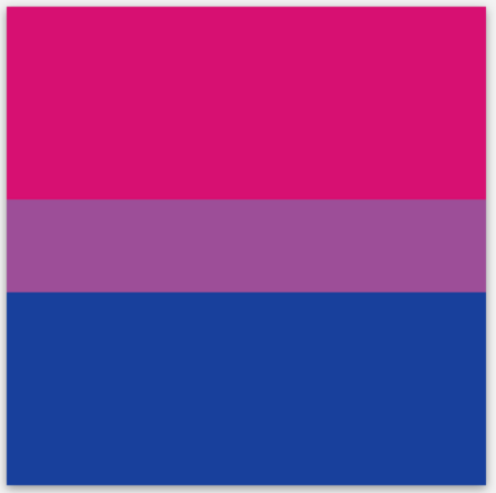 Bisexual Flag Vinyl Sticker