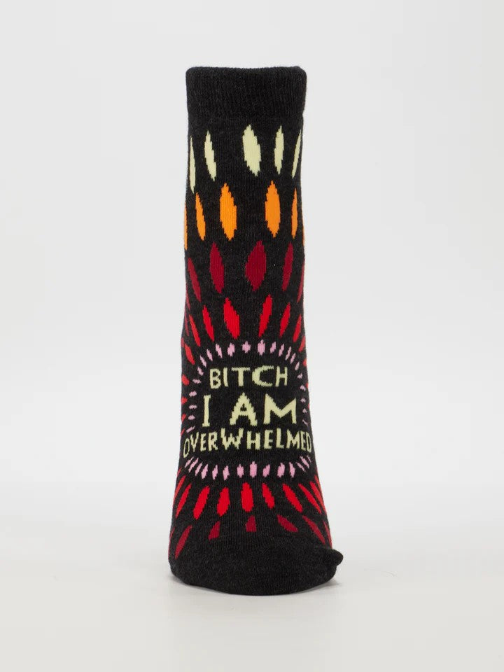 Bitch I Am Overwhelmed Women's Ankle Socks