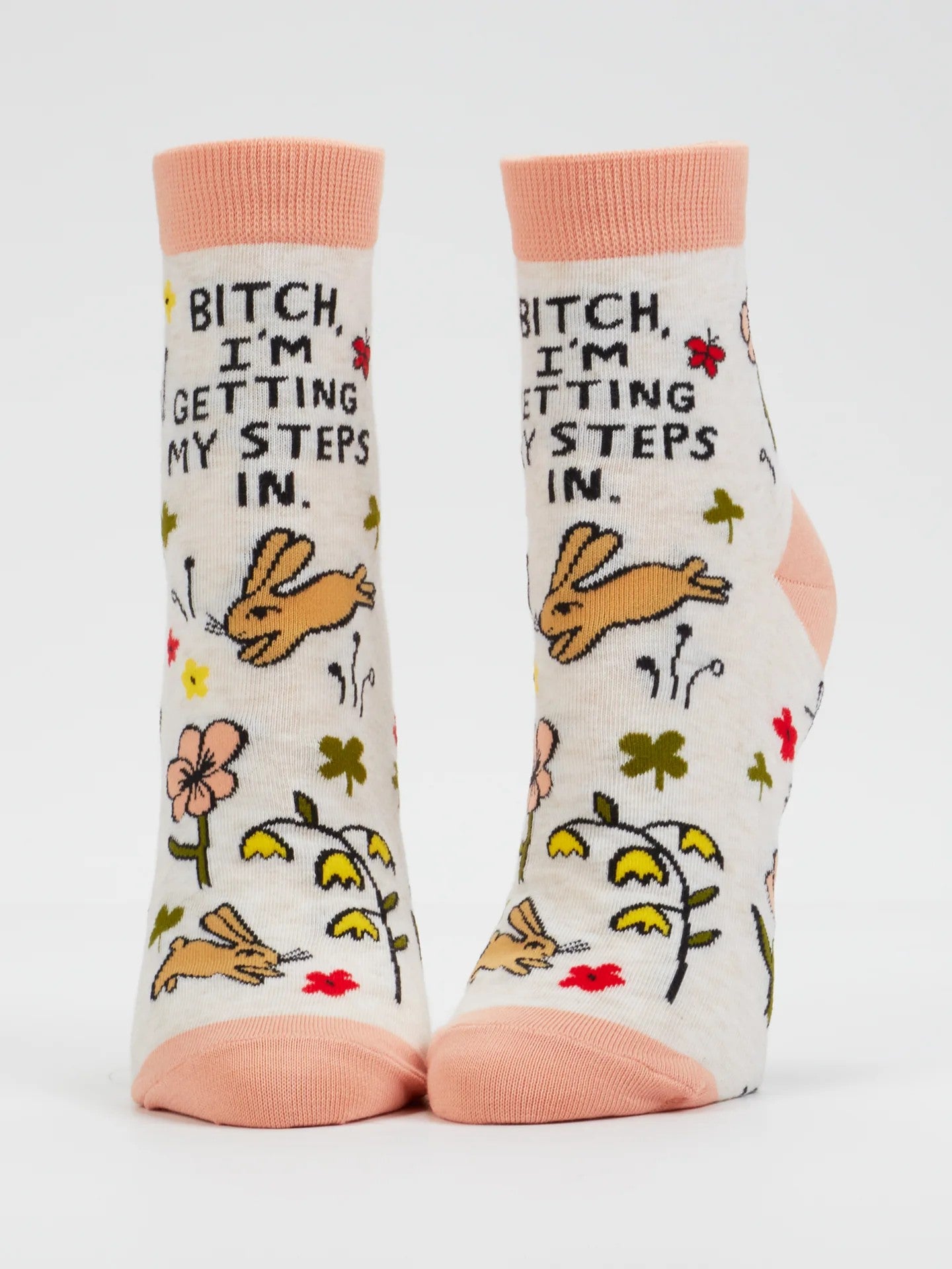 Bitch I'm Getting My Steps In Women's Ankle Socks