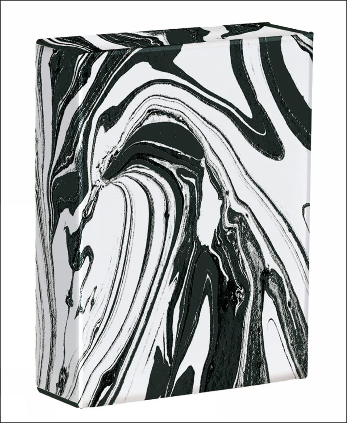 Black & White Marbled Playing Cards