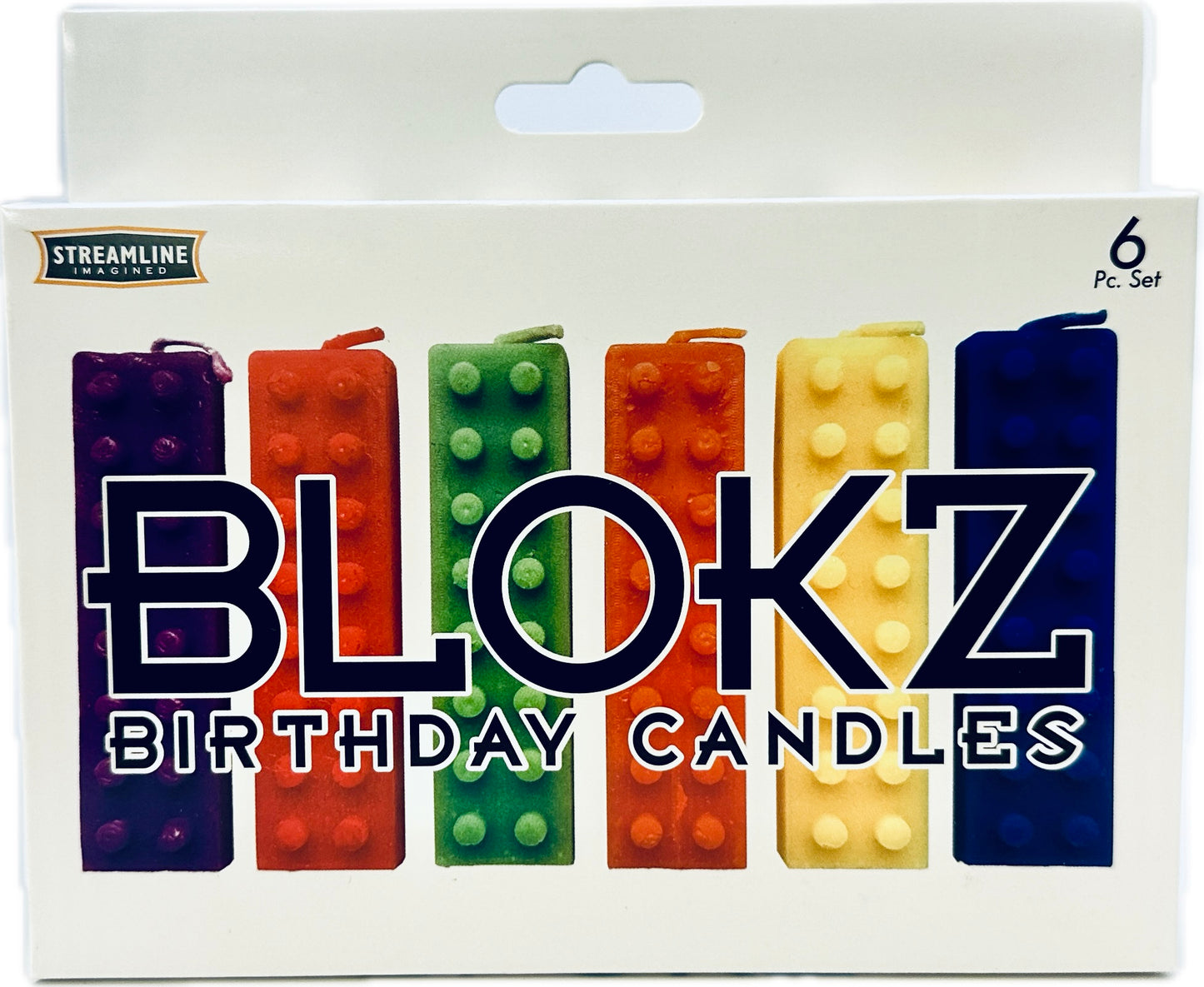 Blokz Candles 6 pc Set