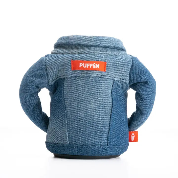 Blue Denim Jacket Koozie