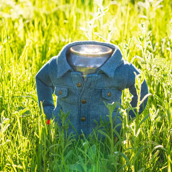 Blue Denim Jacket Koozie