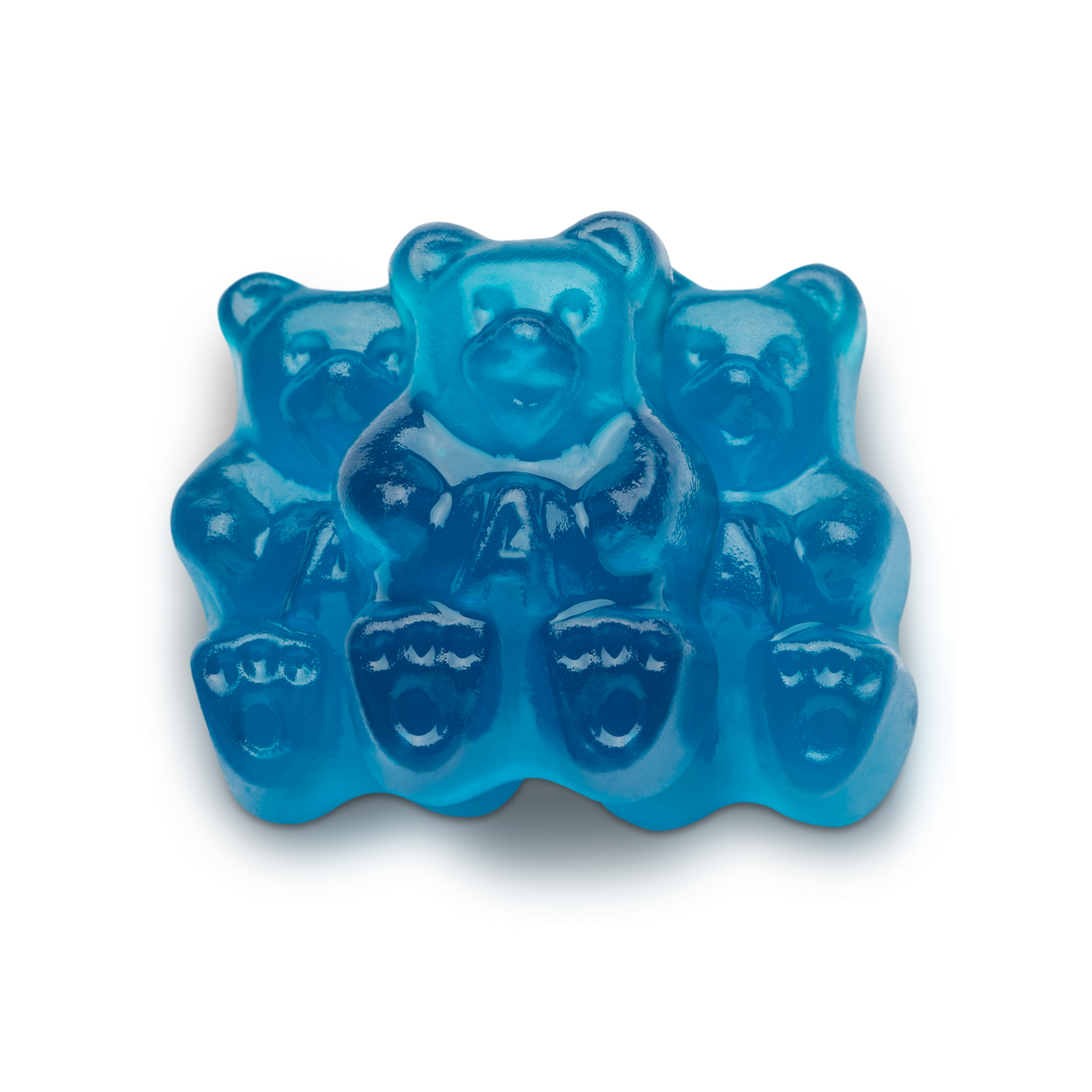 Blue Raspberry Gummi Bears 8 oz