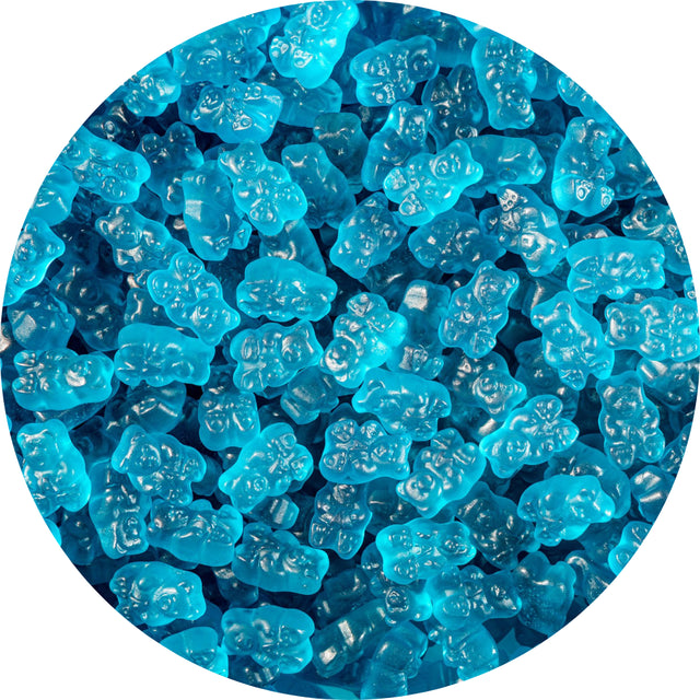 Blue Raspberry Gummi Bears 8 oz