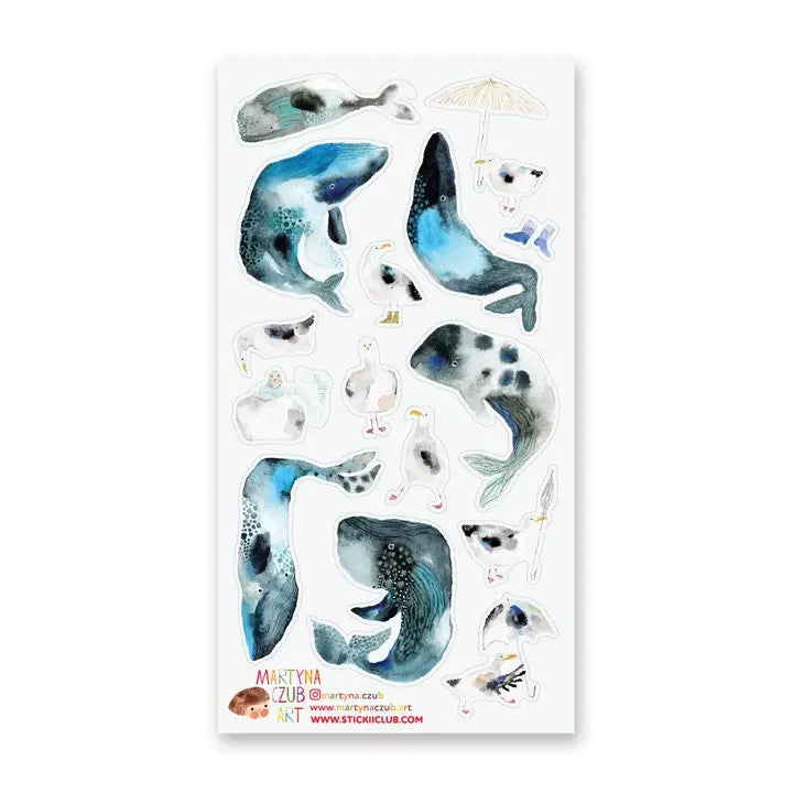 Bluewater Wanderers Sticker Sheet