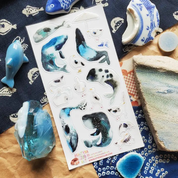Bluewater Wanderers Sticker Sheet