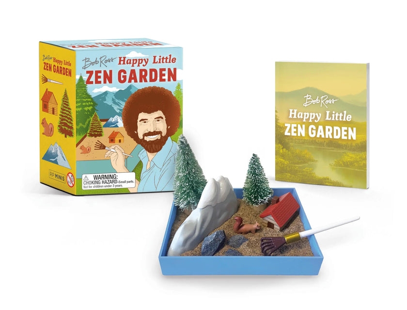 Bob Ross Happy Little Zen Garden Kit