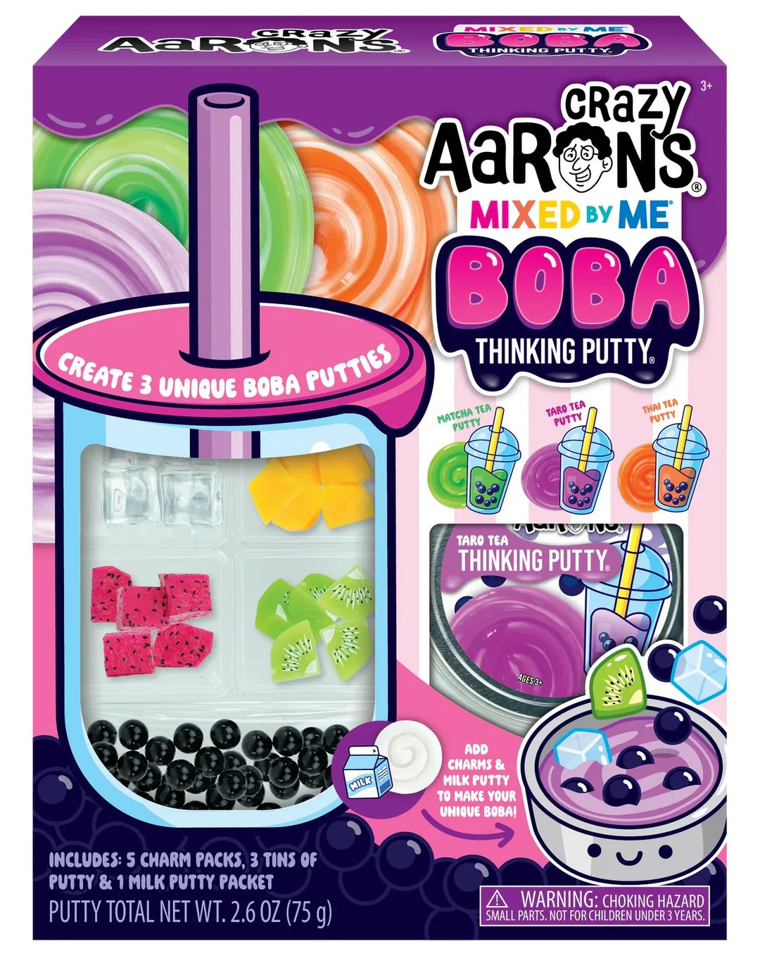 Boba Thinking Putty Mixed By Me Kit