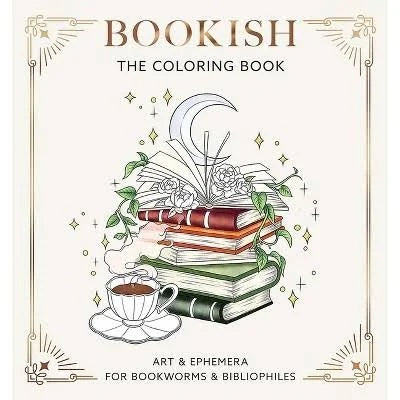 Bookish Coloring Book