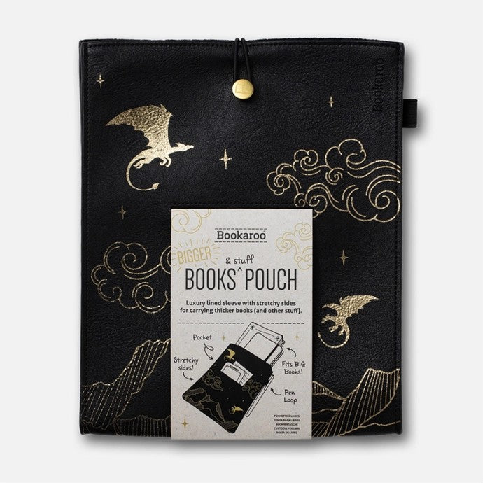 Books & Stuff Pouch Dragon