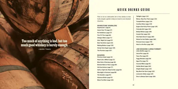 Booze & Vinyl Country Book