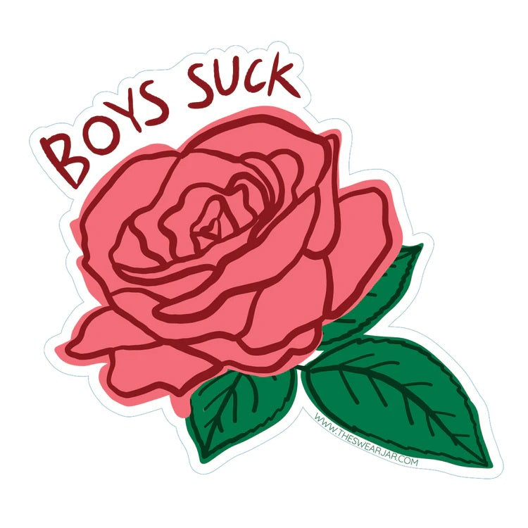 Boys Suck Vinyl Sticker