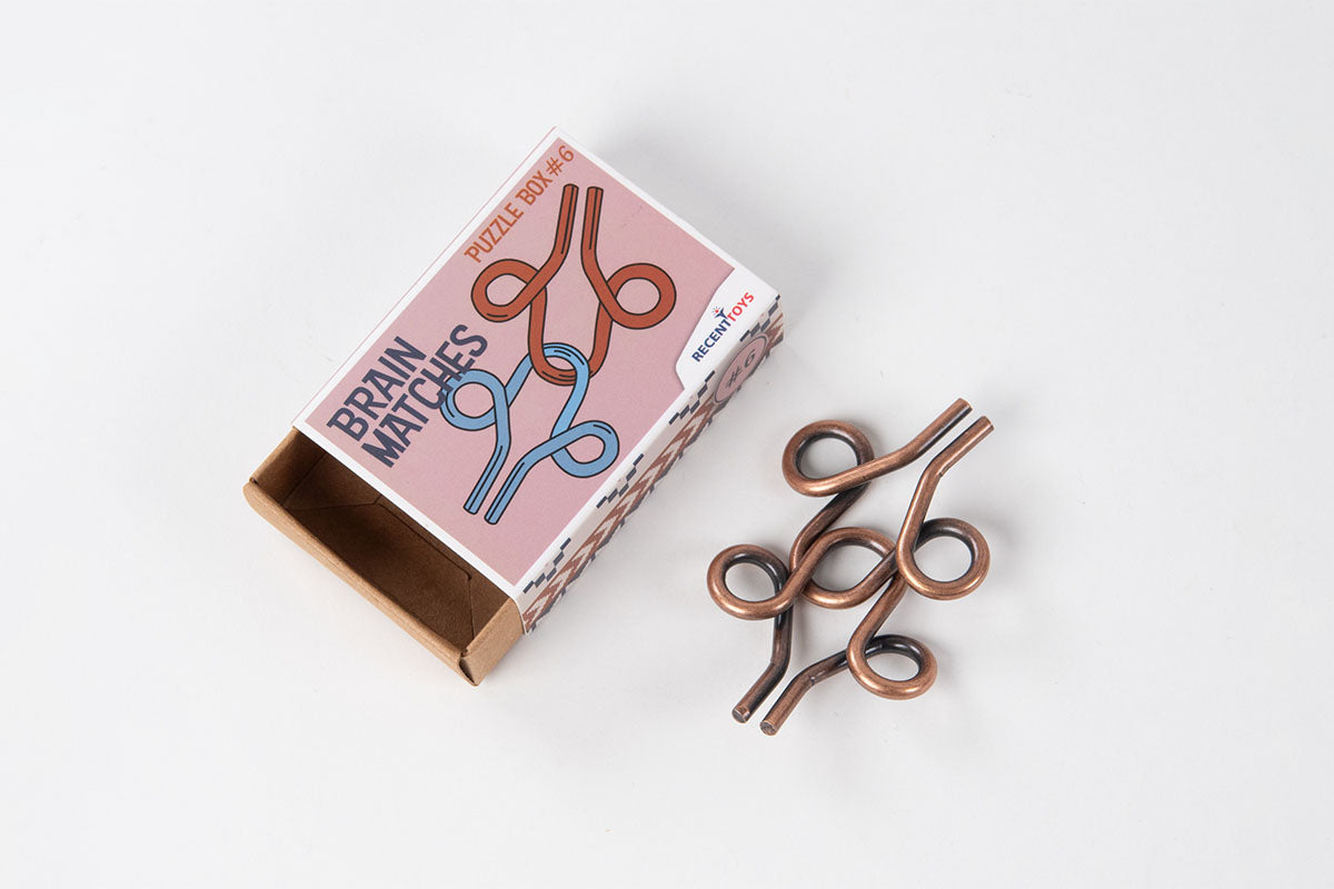 Brain Matches Puzzle Box Assorted