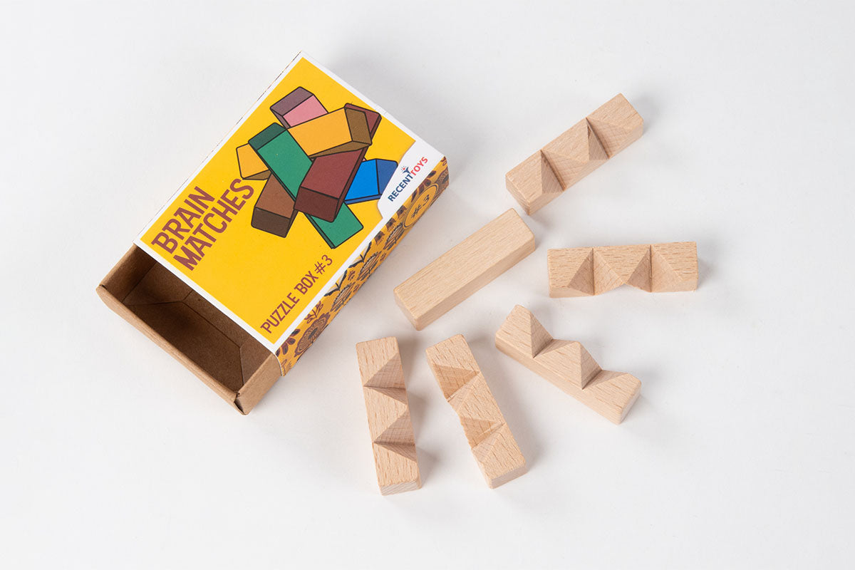 Brain Matches Puzzle Box Assorted