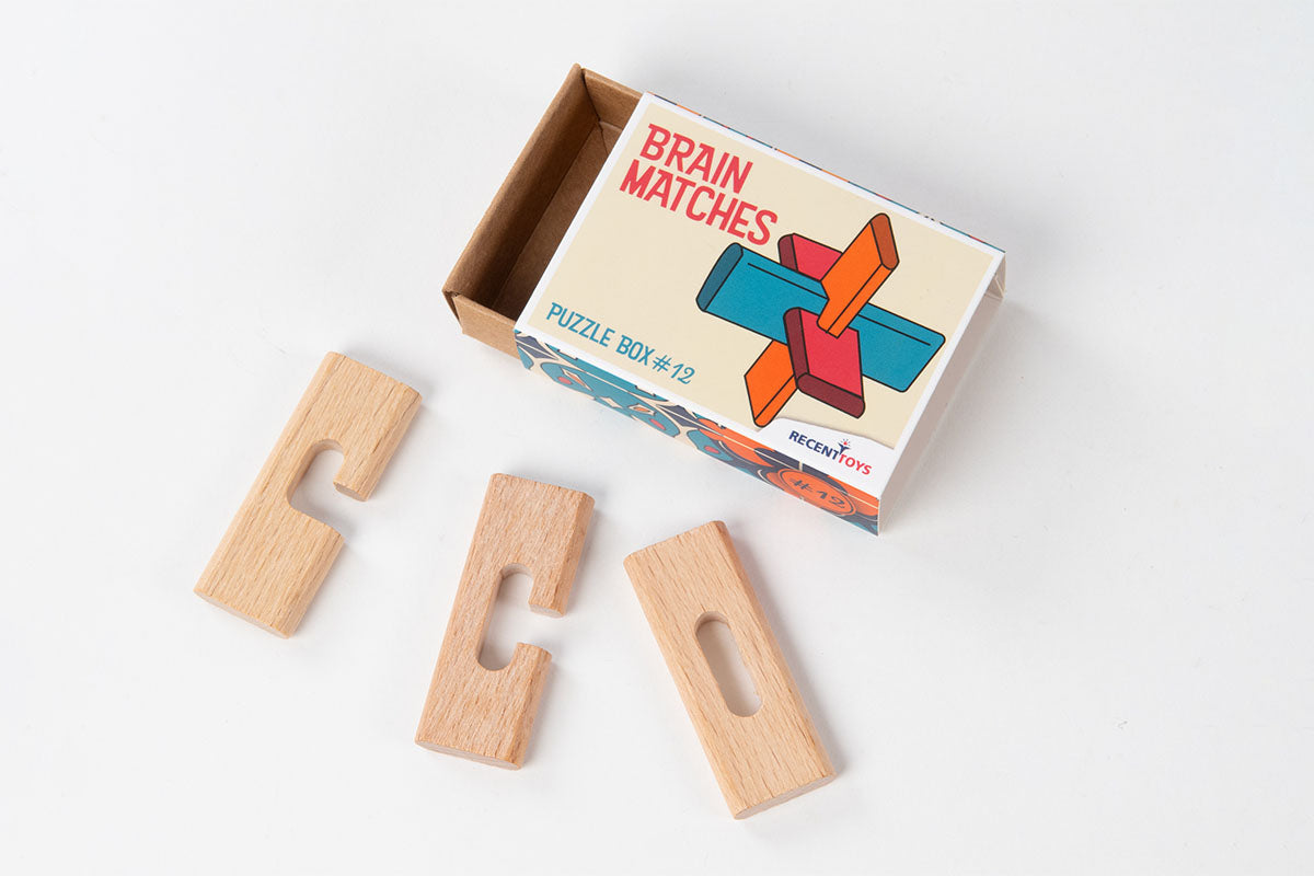 Brain Matches Puzzle Box Assorted