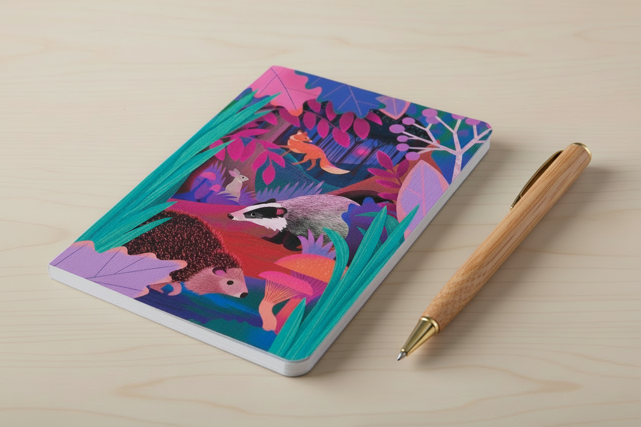 British Woodland A6 Notebook