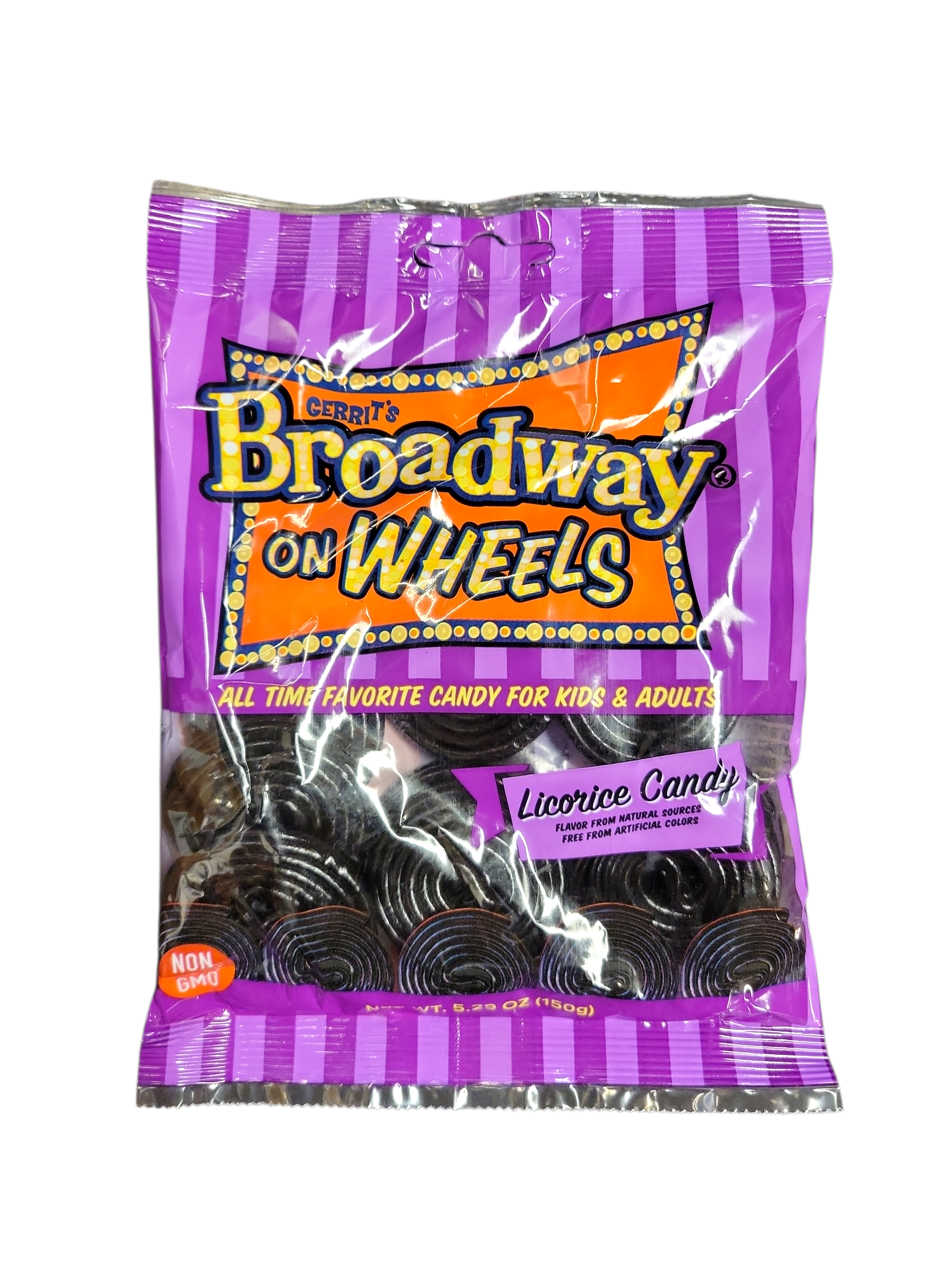 Broadway Black Licorice Wheels