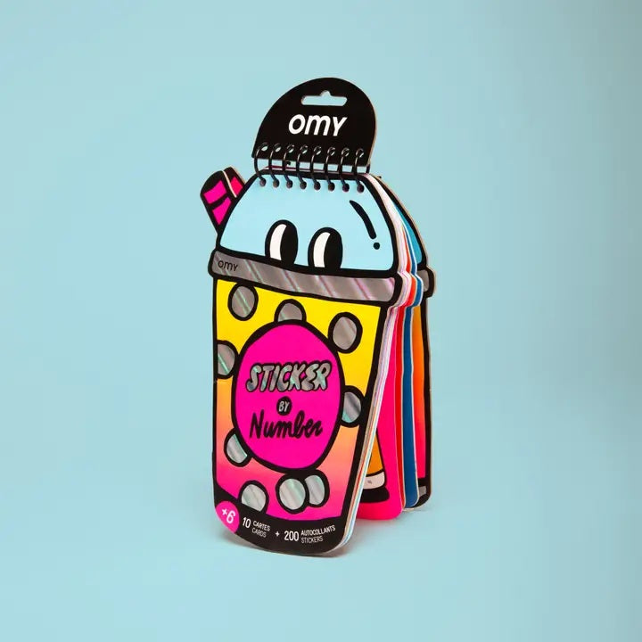 Bubble Tea Sticker By Number