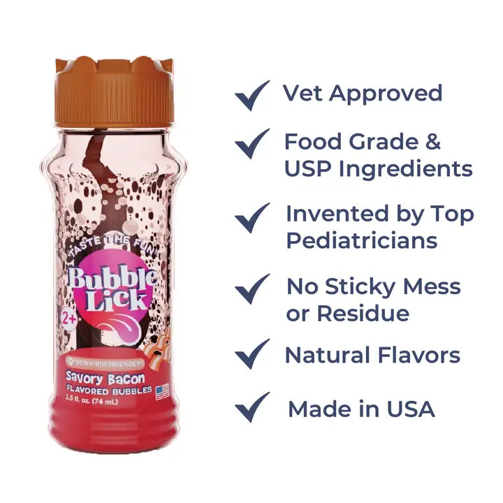 Bubble Treats Pets Peanut Butter Flavored Bubbles