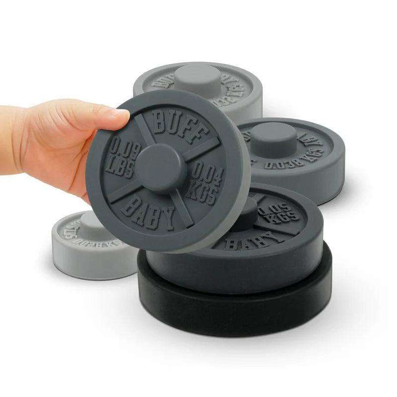 Buff Baby Weight Plate Stacking Toy