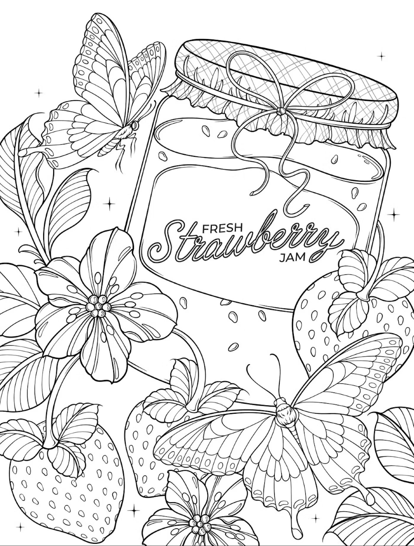 Bugs & Blooms A Botanical Coloring Book