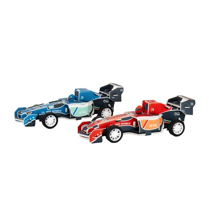 Build Your Own Wind Up Racing Cars