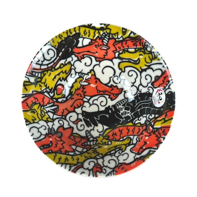 Bunch Of Dragons Porcelain Bowl