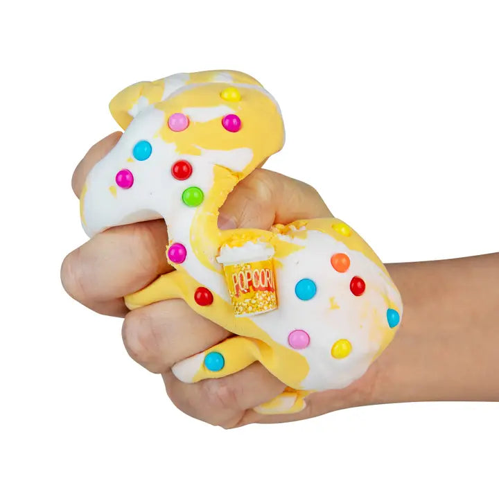 Butter Slimi Popcorn Swirl Slime