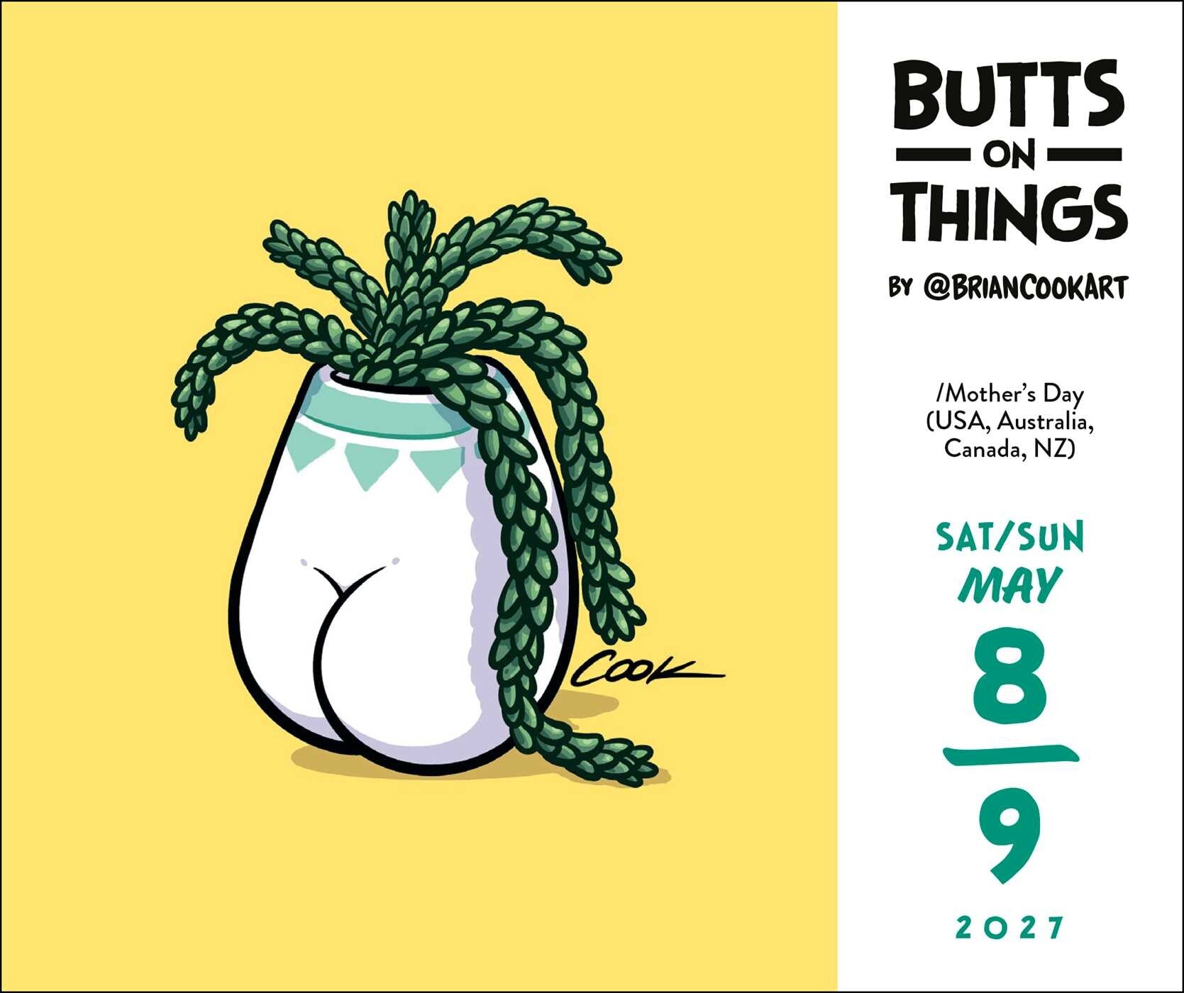 Butts On Things 2027 Calendar