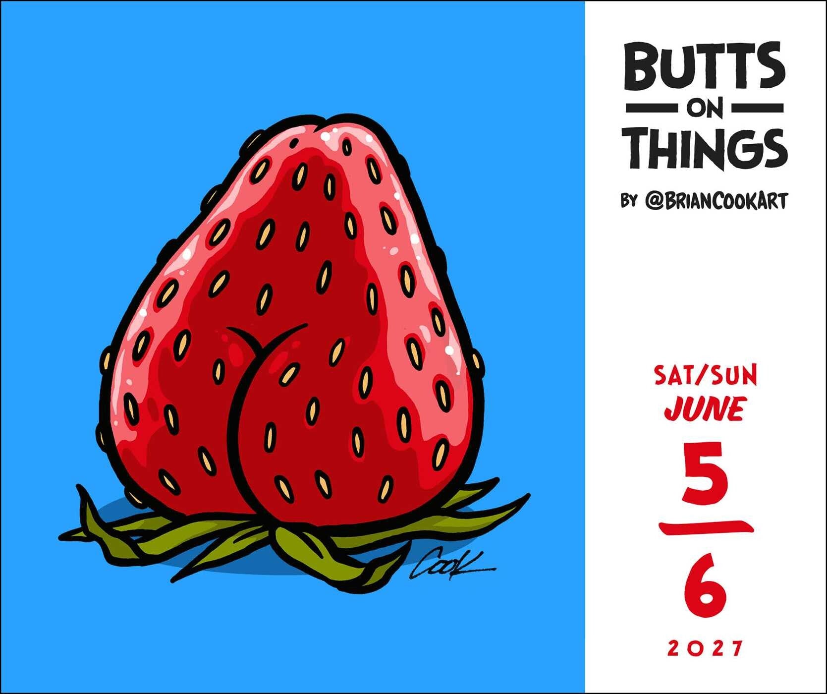Butts On Things 2027 Calendar