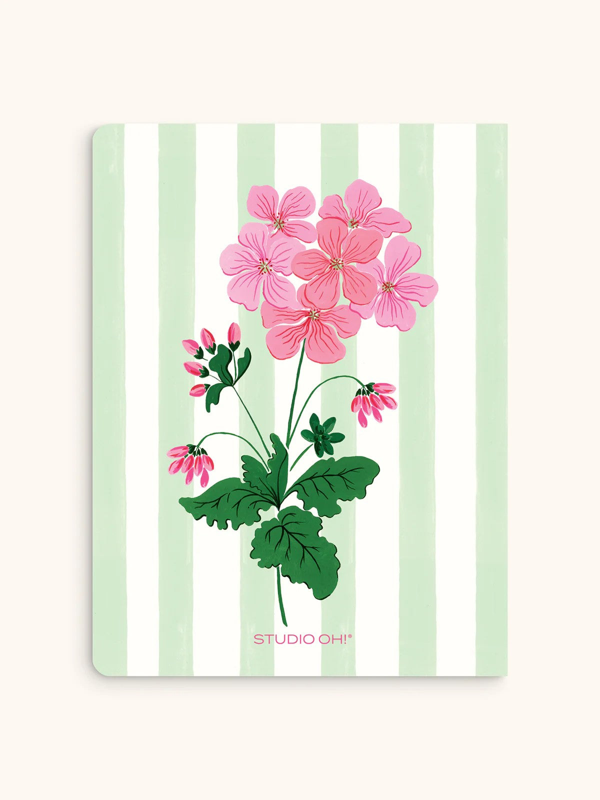 Cabana Blooms Coptic Bound Notebook
