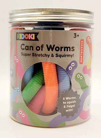 Can Of Worms Stretchy Toy