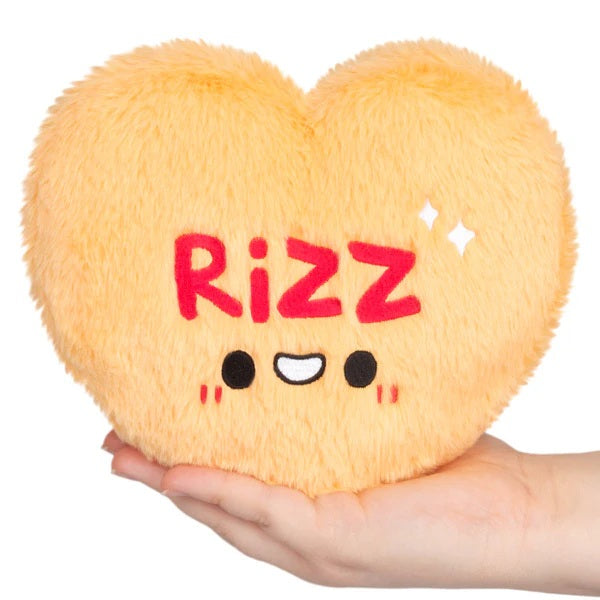 Candy Heart Plush Rizz Orange 6"