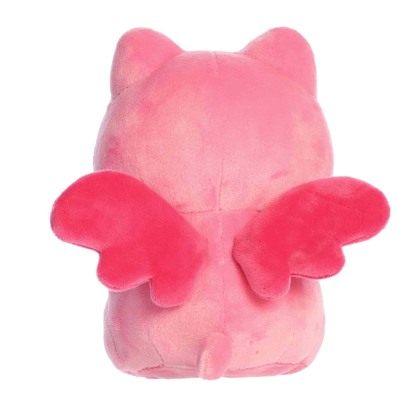 Candy Heart Sitting Dark Pink BFF Meowchi Plush 7" Tasty Peach