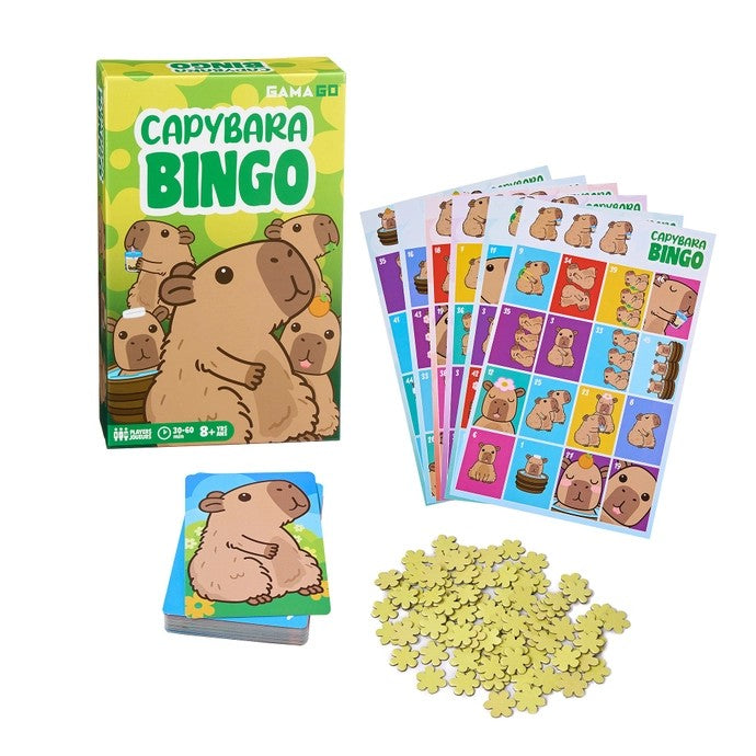 Capybara Family Bingo