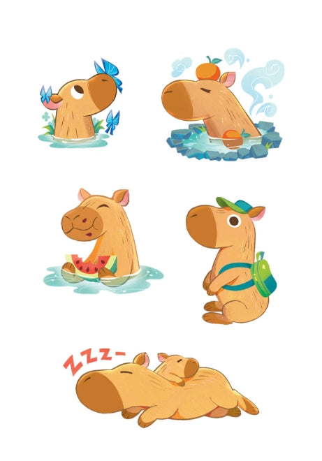 Capybara Stickers
