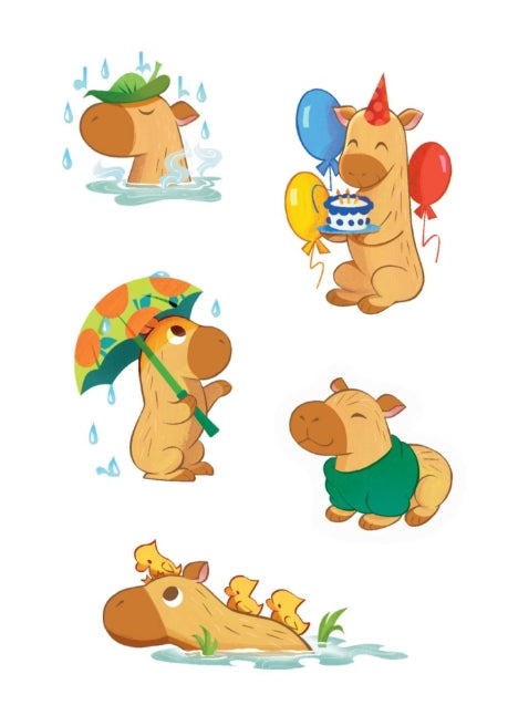 Capybara Stickers