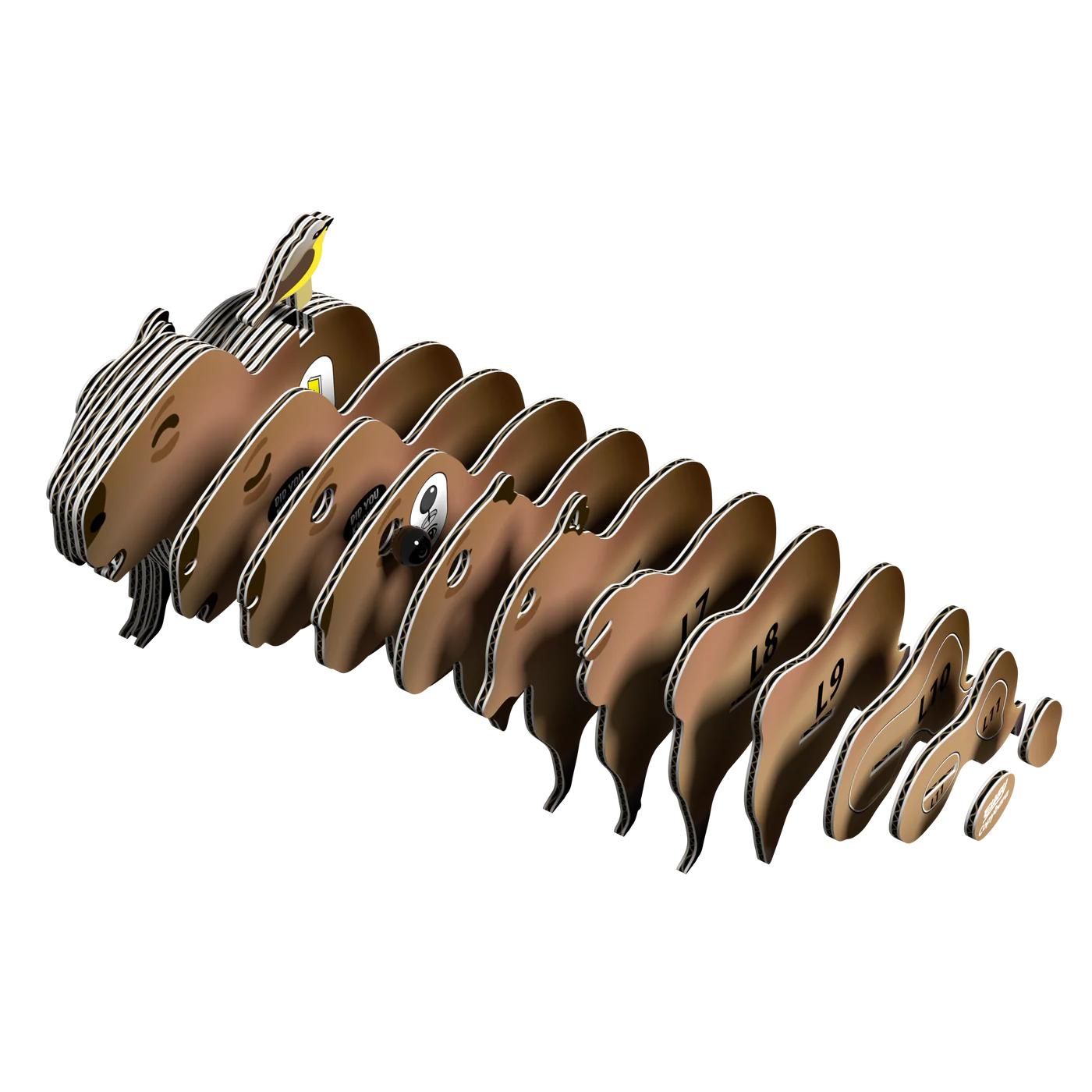 Capybara 3D Puzzle