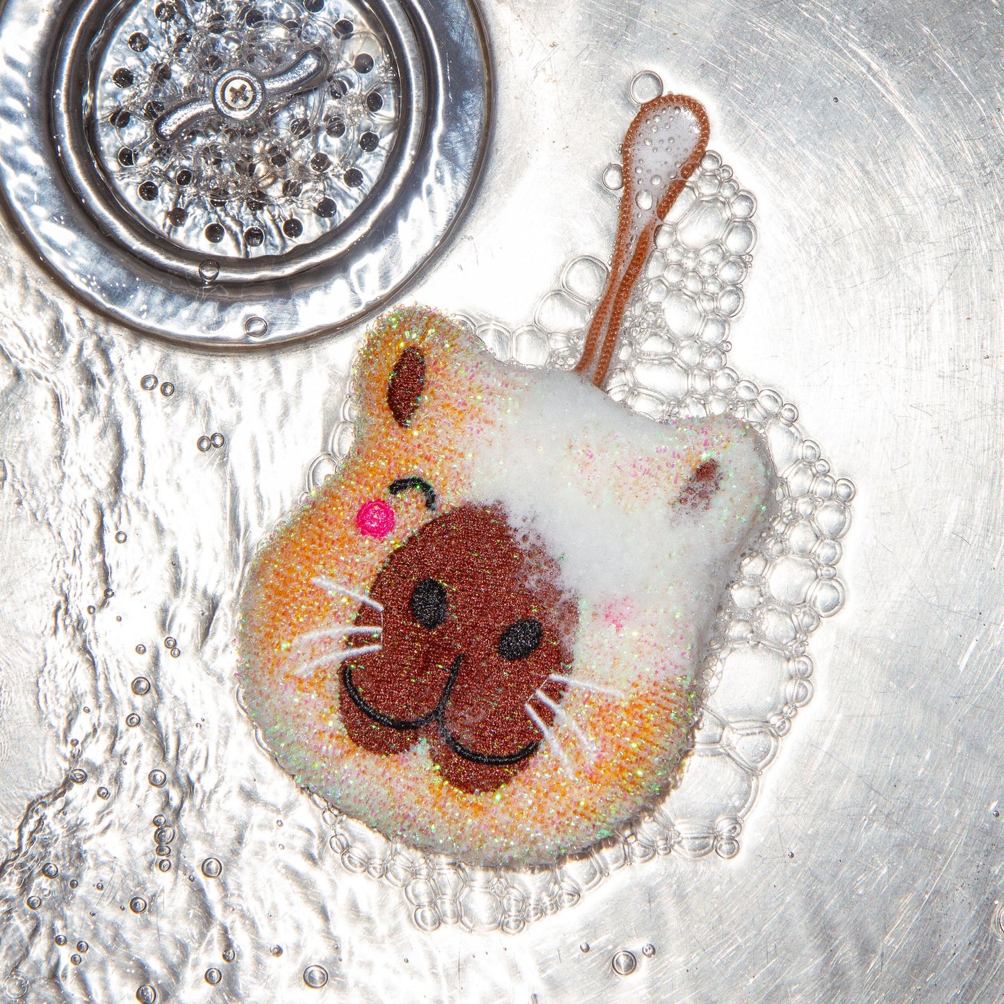 Capybara Scrub Sponge Set Of 2