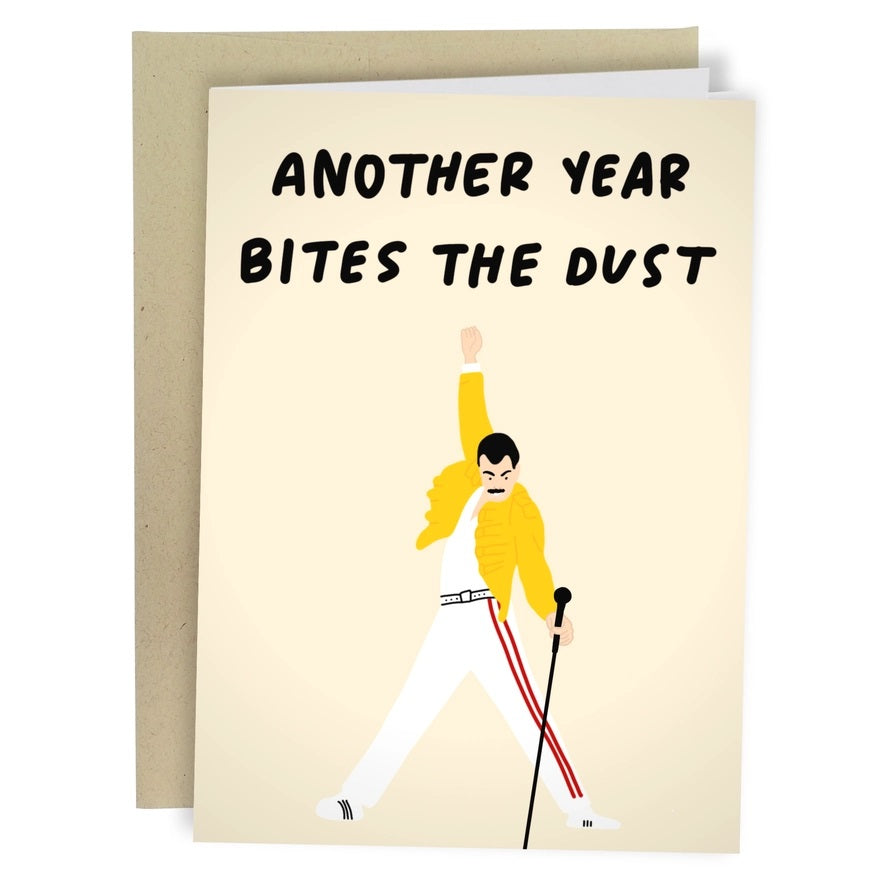 Card Another Year Bites The Dust