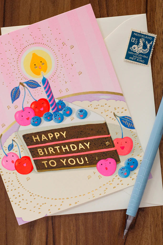 Card Berry Serenade Birthday