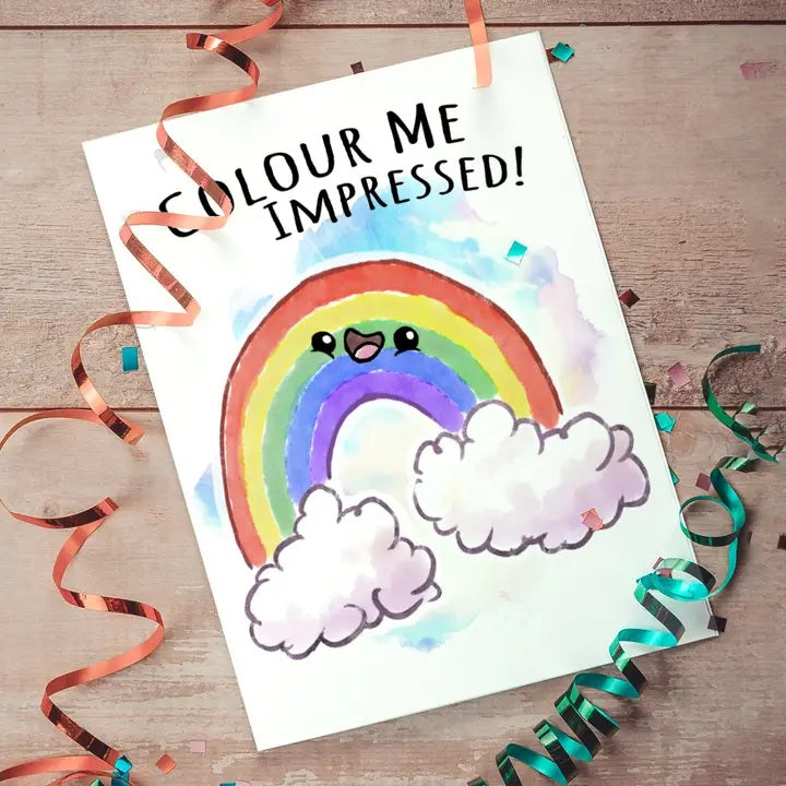 Card Colour Me Impressed Pride