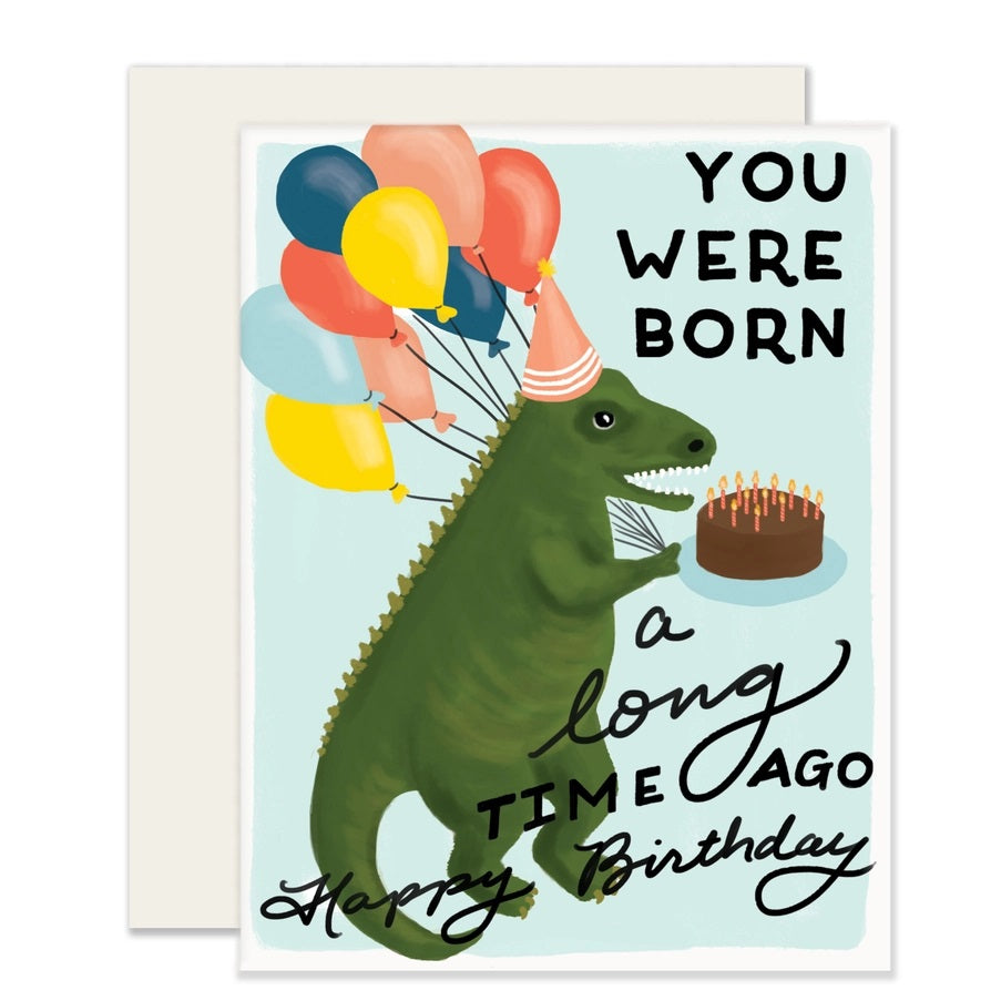 Card Dinosaur Birthday