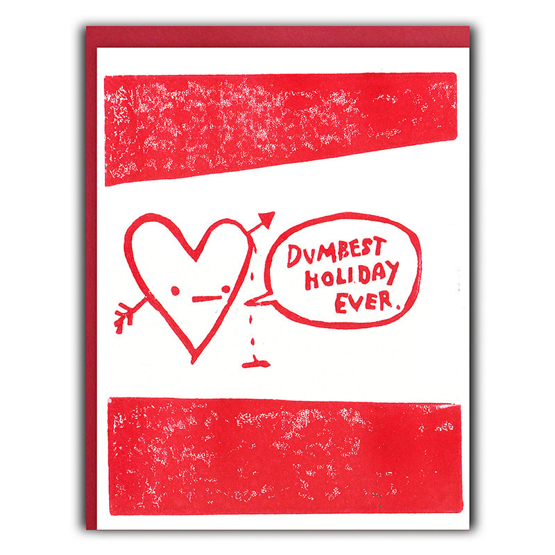 Card Dumbest Holiday Ever Valentine's Day