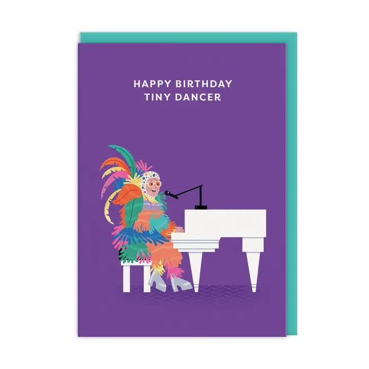 Card Happy Birthday Tiny Dancer Elton John