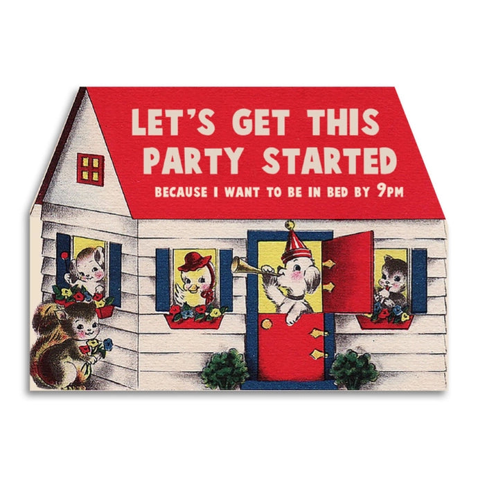 Card Let's Get This Party Started
