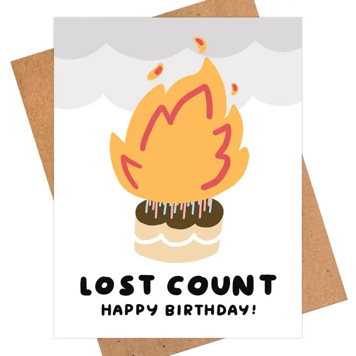 Card Lost Count Birthday