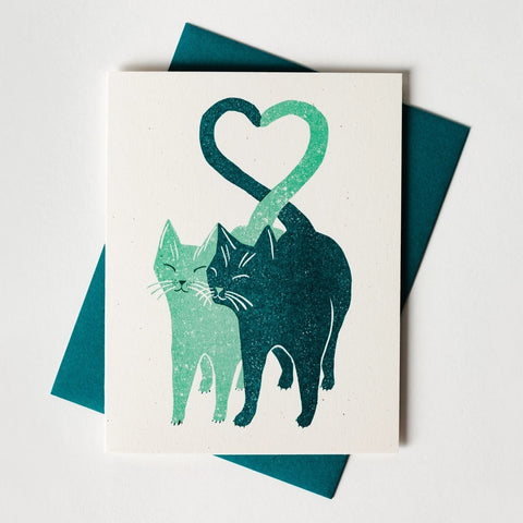 Card Love Cats